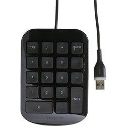 usb number pad black grey