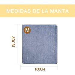 Manta de lana para perros, manta de lana suave, manta lavable para gatos, manta para perros, cubierta esponjosa para exteriores para mascotas, perros, gatos, cachorros, alfombrilla cálida suave, 120x100cm, 100x80cm, 80x80cm. Gris