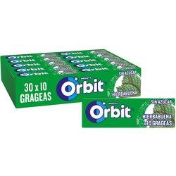 Chicles Orbit Hierbabuena formato gragea. 30u