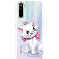 Funda para Realme 6 Oficial de Disney Marie Silueta - Los Aristogatos