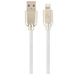 Cable Lightning Cablexpert CC-USB2R-AMLM-2M-W