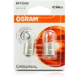 OSRAM 5008-02B - Lámpara Osram R10W 12V BA15S 10W  blíster 2 unidades