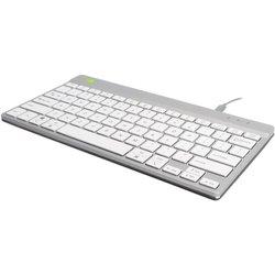 R-Go Tools Compact Break RGOCOITWDWH teclado USB QWERTY Italiano Blanco