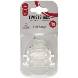 TwistShake Tetina para Taza +4M 2uds