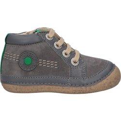 Zapatos de Niña y Niño KICKERS 928062-10 SONISTREET GOAT SUED 122 GRIS FONCE