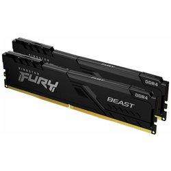 DDR4 KINGSTON 2x16GB 3200 FURY BEAST NEGRO