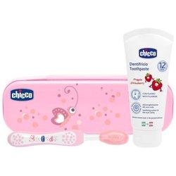 CHICCO SET DENTAL ROSA