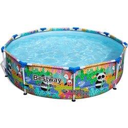 PISCINA BESTWAY REDONDA 274X66 3221LT STEEL PRO