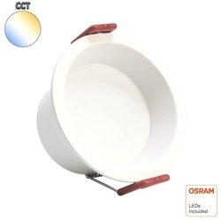 Downlight LED 8W Circular -  DURIS E 2835 - CCT - UGR17