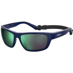 Gafa de sol POLAROID PLD 7037/S PJP (5Z) BLUE/GREY MULTILAYER GREEN POLARIZED CALIBRE 60