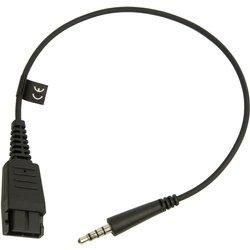 Cable Telefónico JABRA QD/3.5mm (Negro)