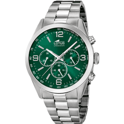 Reloj Hombre Lotus 18152/F Verde Plateado