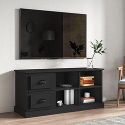 Soporte para TV negro 102x35,5x47,5 cm madera multicapa