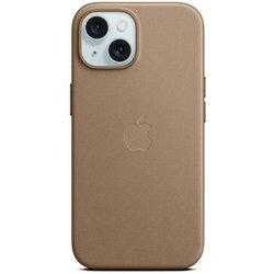 iphone 15 woven case taupe