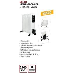 Radiador Tristar KA5183 Blanco 2500 W