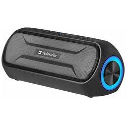 Altavoz bluetooth s1000 20w bt/fm/aux luces negro