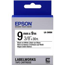 Cinta de etiquetas EPSON LK-3WBN - C53S653003