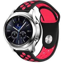 Pulsera Sportystyle PHONECARE Compatible con Huawei Watch 4 Pro Space Edition Negro / Rojo