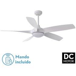 Akunadecor - Ventilador De Techo Metal Blanco Galleo