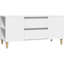 Mueble De Tv VIDAXL Blanco Madera contrachapada (102x44.5x50 )