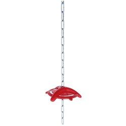 KERBL Disco para Morder para Cerditos Lechones, Cadena 75 cm, ø180 mm