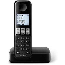 Teléfono Fijo PHILIPS D2501B/34 Negro