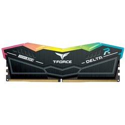 TeamGroup T-Force Delta RGB 32GB 6000MHz CL38 - Memoria RAM DDR5 para juegos de escritorio con Intel XMP 3.0 y AMD Expo (negro) - FF3D532G6000HC38A01