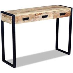 Mesa consola VIDAXL Marrón Madera (110x35x78 cm)