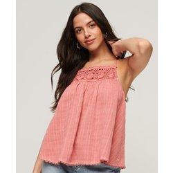 Superdry Top Vintage Halter Cami Rosa