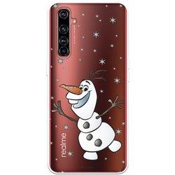 Funda para Realme X50 Pro Oficial de Disney Olaf Transparente - Frozen