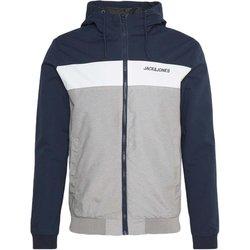 Abrigo JACK & JONES Poliéster Hombre (S - Azul)