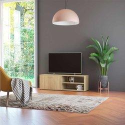 Mueble TV Sonoma roble 120x34x37 cm madera multicapa