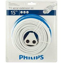 Cable Antena M/M 15M + Adaptador PHILIPS V2209