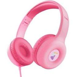 Auriculares Infantiles Trust Nouna Kids/ con Microfono/ Rosas