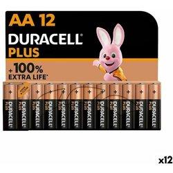 Pilas Alcalinas DURACELL Plus 1,5 V LR06 (12 Unidades)