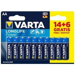 Pilas Varta Longlife Power (20 Piezas)