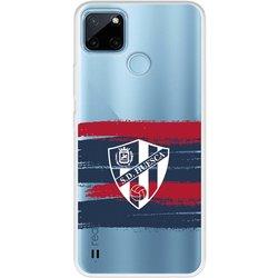 Funda Para Realme C21Y Del Huesca Rayas Transparente - Licencia Oficial Sd Huesca