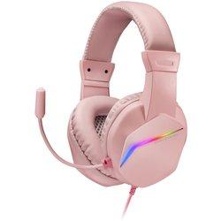 Auriculares mars gaming mh122 rosa