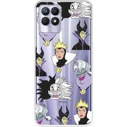 Funda para Realme C11 2021 Oficial de Disney Villanas Patrón - Villanas Disney