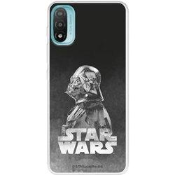 Funda Para Motorola Moto E40 Oficial De Star Wars Darth Vader Fondo Negro - Star Wars