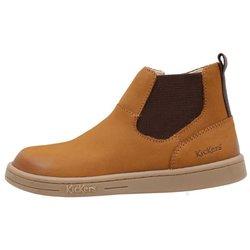 Bota Niño Kickers TACKBO Camel 23 - Piel Genuina