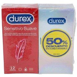 Durex Preservativos Sensitivo Suave + Invisible