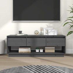 Mueble de TV VIDAXL Gris Madera (110.5x34x40 cm)