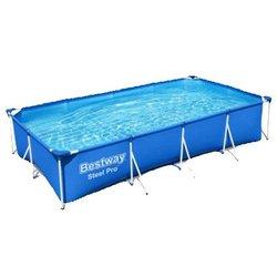 PISCINA BESTWAY RECTANGULAR 400X211X81 5700LT STEEL PRO