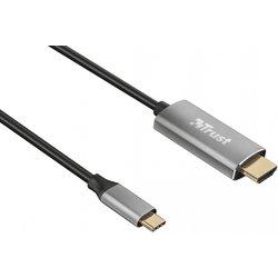 Cable HDMI Trust 23332 Negro metálico