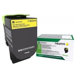 Lexmark 71B20Y0 toner amarillo