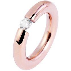 AKZENT Anillo Mujer em Acero Inoxidable – Tam.60 – 0260