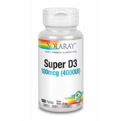 Super D3 4000ui 100 Perlas Solaray