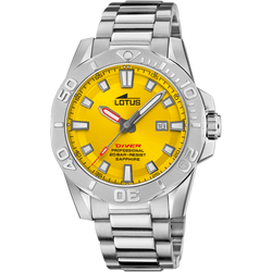 Reloj Hombre LOTUS 18926/1 Amarillo Plateado