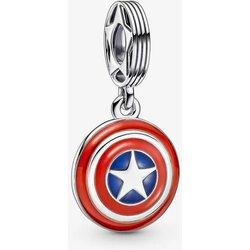 Charm Pandora plata Escudo Capitán América Los Vengadores de Marvel 790780C01